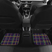 Mardi Gras Gnome Car Mats Beads Fleur de lis Symbol