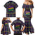 Mardi Gras Gnome Family Matching Mermaid Dress and Hawaiian Shirt Beads Fleur de lis Symbol LT9 - Wonder Print Shop