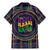 Mardi Gras Gnome Family Matching Mermaid Dress and Hawaiian Shirt Beads Fleur de lis Symbol LT9 - Wonder Print Shop