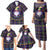 Mardi Gras Gnome Family Matching Puletasi and Hawaiian Shirt Beads Fleur de lis Symbol