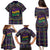 Mardi Gras Gnome Family Matching Puletasi and Hawaiian Shirt Beads Fleur de lis Symbol