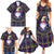 Mardi Gras Gnome Family Matching Summer Maxi Dress and Hawaiian Shirt Beads Fleur de lis Symbol - Wonder Print Shop