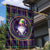 Mardi Gras Gnome Garden Flag Beads Fleur de lis Symbol - Wonder Print Shop