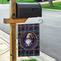 Mardi Gras Gnome Garden Flag Beads Fleur de lis Symbol - Wonder Print Shop