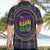 Mardi Gras Gnome Hawaiian Shirt Beads Fleur de lis Symbol - Wonder Print Shop