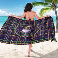 Mardi Gras Gnome Sarong Beads Fleur de lis Symbol - Wonder Print Shop