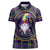 Mardi Gras Gnome Women Polo Shirt Beads Fleur de lis Symbol - Wonder Print Shop