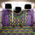 Mardi Gras Strings of Beads Back Car Seat Cover