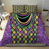Mardi Gras Strings of Beads Bedding Set