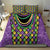 Mardi Gras Strings of Beads Bedding Set
