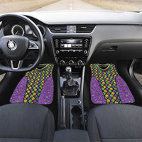 Mardi Gras Strings of Beads Car Mats