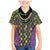 Mardi Gras Strings of Beads Family Matching Mermaid Dress and Hawaiian Shirt LT9 - Wonder Print Shop