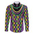 Mardi Gras Strings of Beads Family Matching Off Shoulder Maxi Dress and Hawaiian Shirt LT9 - Wonder Print Shop