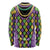 Mardi Gras Strings of Beads Long Sleeve Shirt - Wonder Print Shop