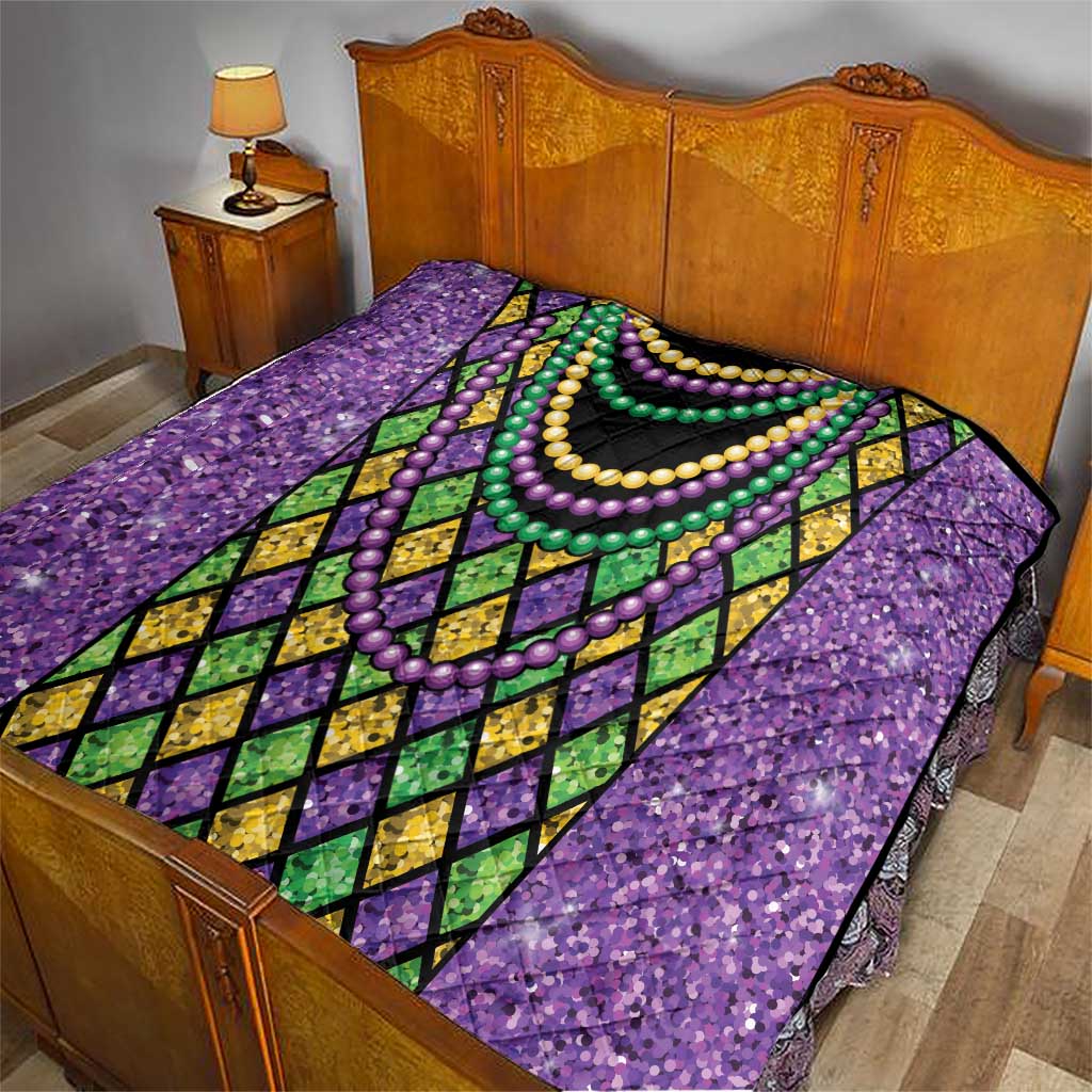 Mardi Gras Strings of Beads Quilt - Wonder Print Shop