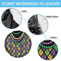 Mardi Gras Strings of Beads Spare Tire Cover - Wonder Print Shop