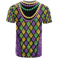 Mardi Gras Strings of Beads T Shirt - Wonder Print Shop
