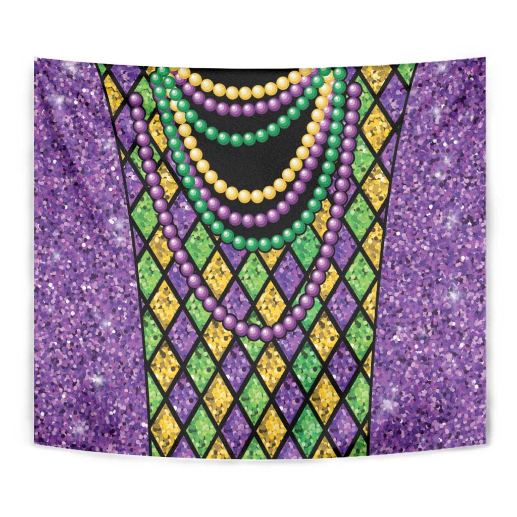 Mardi Gras Strings of Beads Tapestry - Wonder Print Shop