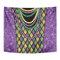 Mardi Gras Strings of Beads Tapestry - Wonder Print Shop
