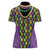 Mardi Gras Strings of Beads Women Polo Shirt - Wonder Print Shop