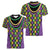 Mardi Gras Strings of Beads Women V-Neck T-Shirt - Wonder Print Shop