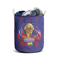 Haiti Grenadye Alaso Laundry Basket Blue Nou Retounen Anko 1974-2026 - Wonder Print Shop