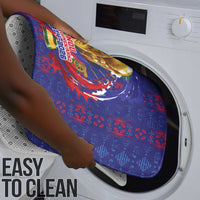 Haiti Grenadye Alaso Bathroom Set Blue Nou Retounen Anko 1974-2026 - Wonder Print Shop