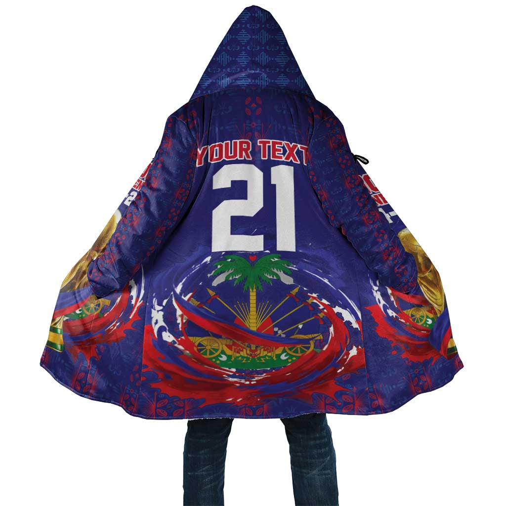 Custom Haiti Grenadye Alaso Cloak Blue Nou Retounen Anko 1974-2026 - Wonder Print Shop