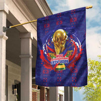 Haiti Grenadye Alaso Garden Flag Blue Nou Retounen Anko 1974-2026 - Wonder Print Shop