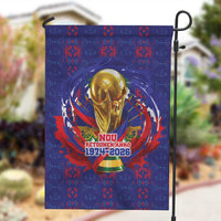 Haiti Grenadye Alaso Garden Flag Blue Nou Retounen Anko 1974-2026 - Wonder Print Shop