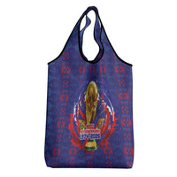 Haiti Grenadye Alaso Grocery Bag Blue Nou Retounen Anko 1974-2026 - Wonder Print Shop