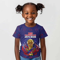 Custom Haiti Grenadye Alaso Kid T shirt Blue Nou Retounen Anko 1974-2026 - Wonder Print Shop