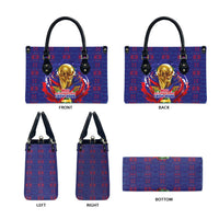 Haiti Grenadye Alaso Leather Bag Blue Nou Retounen Anko 1974-2026 - Wonder Print Shop