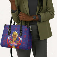 Haiti Grenadye Alaso Leather Bag Blue Nou Retounen Anko 1974-2026 - Wonder Print Shop