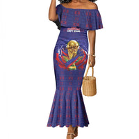 Custom Haiti Grenadye Alaso Mermaid Dress Blue Nou Retounen Anko 1974-2026 - Wonder Print Shop