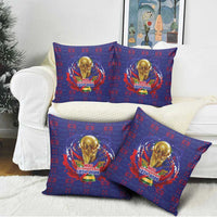 Haiti Grenadye Alaso Pillow Cover Blue Nou Retounen Anko 1974-2026 - Wonder Print Shop