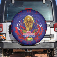 Haiti Grenadye Alaso Spare Tire Cover Blue Nou Retounen Anko 1974-2026 - Wonder Print Shop