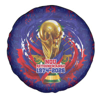 Haiti Grenadye Alaso Spare Tire Cover Blue Nou Retounen Anko 1974-2026 - Wonder Print Shop