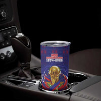 Custom Haiti Grenadye Alaso Tumbler Cup Blue Nou Retounen Anko 1974-2026 - Wonder Print Shop