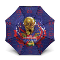 Haiti Grenadye Alaso Umbrella Blue Nou Retounen Anko 1974-2026 - Wonder Print Shop