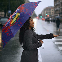 Haiti Grenadye Alaso Umbrella Blue Nou Retounen Anko 1974-2026 - Wonder Print Shop