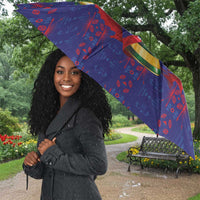 Haiti Grenadye Alaso Umbrella Blue Nou Retounen Anko 1974-2026 - Wonder Print Shop