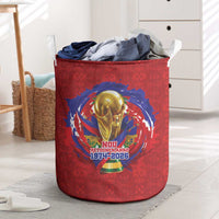 Haiti Grenadye Alaso Laundry Basket Red Nou Retounen Anko 1974-2026 - Wonder Print Shop