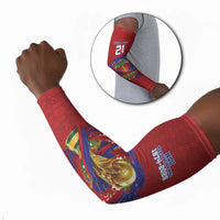 Custom Haiti Grenadye Alaso Arm Sleeves Red Nou Retounen Anko 1974-2026 - Wonder Print Shop