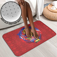 Haiti Grenadye Alaso Bathroom Set Red Nou Retounen Anko 1974-2026 - Wonder Print Shop