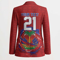 Custom Haiti Grenadye Alaso Blazer Red Nou Retounen Anko 1974-2026 - Wonder Print Shop