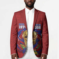 Custom Haiti Grenadye Alaso Blazer Red Nou Retounen Anko 1974-2026 - Wonder Print Shop