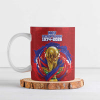 Custom Haiti Grenadye Alaso Ceramic Mug Red Nou Retounen Anko 1974-2026 - Wonder Print Shop