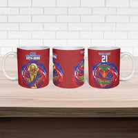 Custom Haiti Grenadye Alaso Ceramic Mug Red Nou Retounen Anko 1974-2026 - Wonder Print Shop