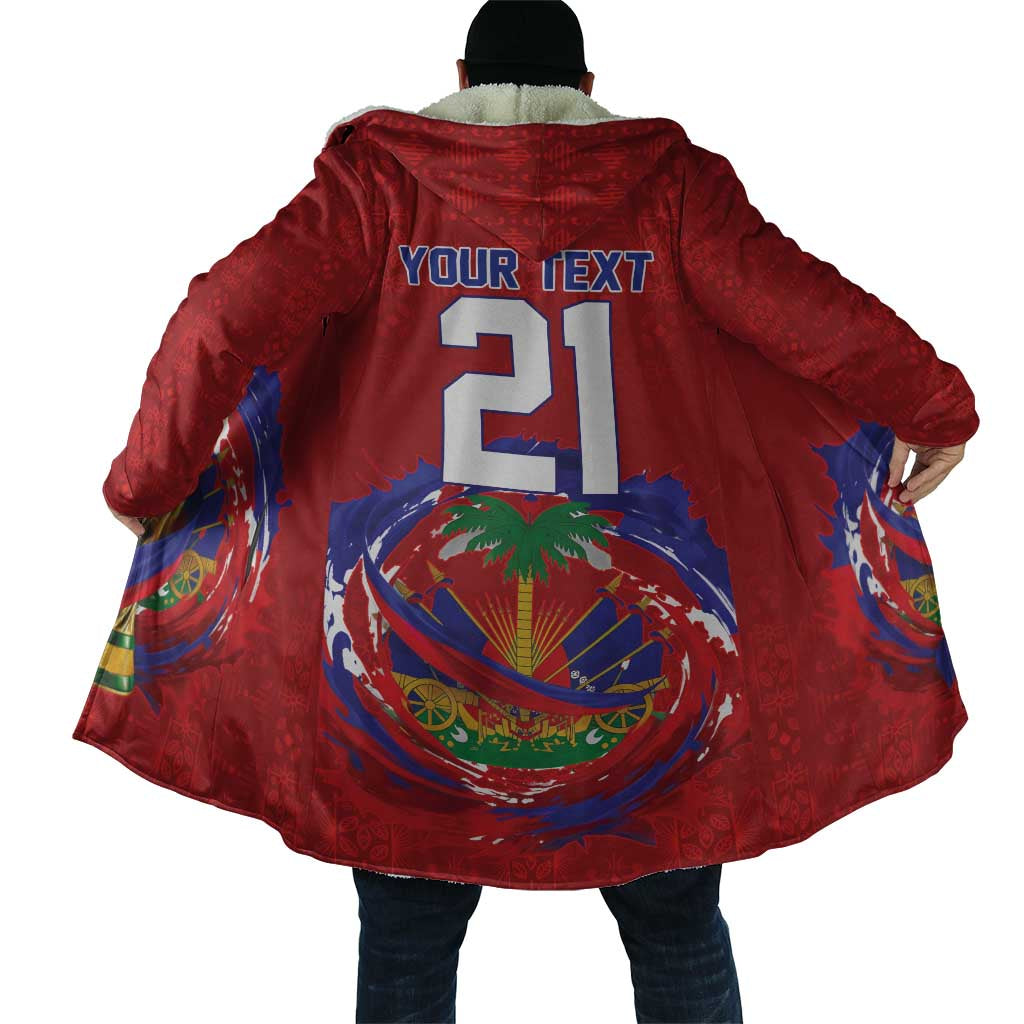Custom Haiti Grenadye Alaso Cloak Red Nou Retounen Anko 1974-2026 - Wonder Print Shop